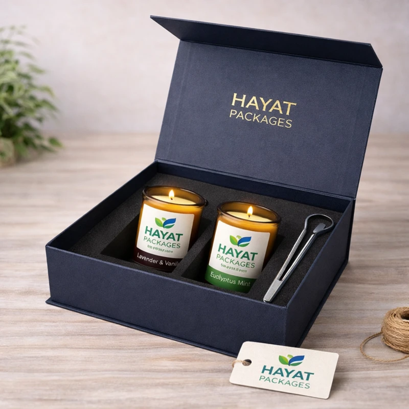 Candle Boxes with Insert