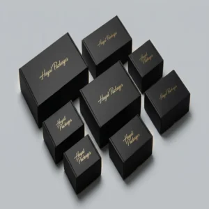 Black Cardboard Boxes