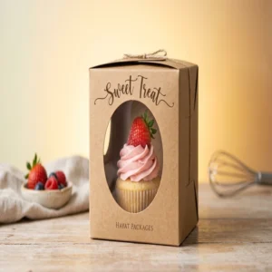 Kraft Cupcake Boxes