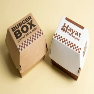 Kraft Burger Boxes