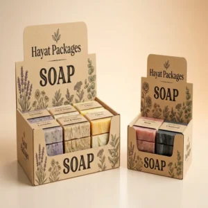 Kraft Soap Display Boxes