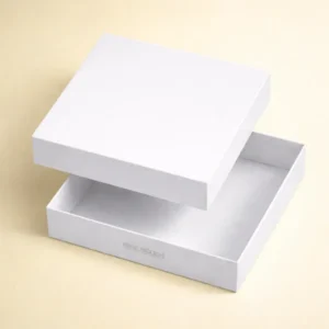 White Rigid Boxes - Top Bottom