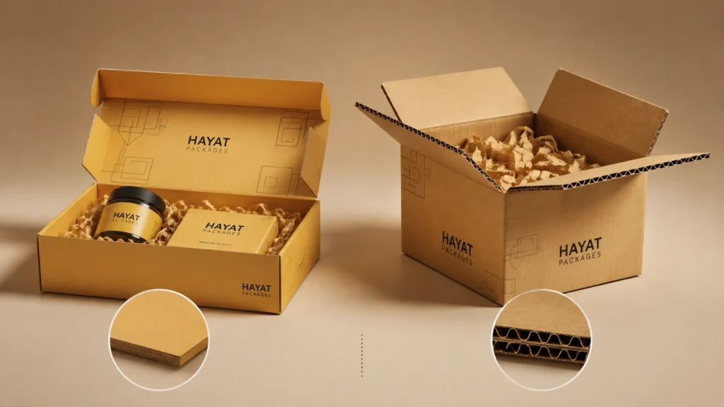 Learn the difference between corrugated boxes and cardboard boxes, including strength, uses, shipping protection, printing, cost, and the best choice for custom packaging.